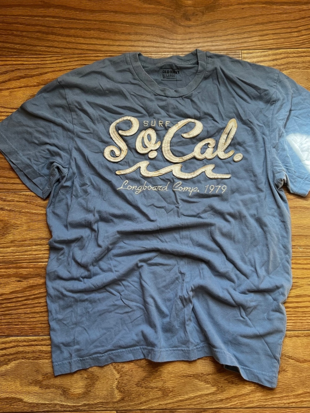 vintage y2k so cal surf tee old navy large streetwear skater grunge casual